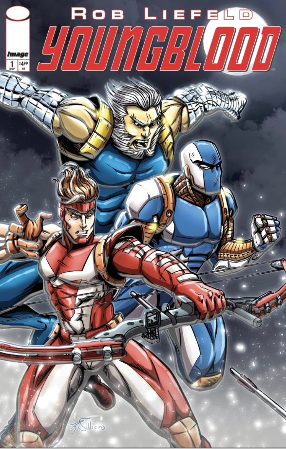 Youngblood #1 Foil Variant Signed