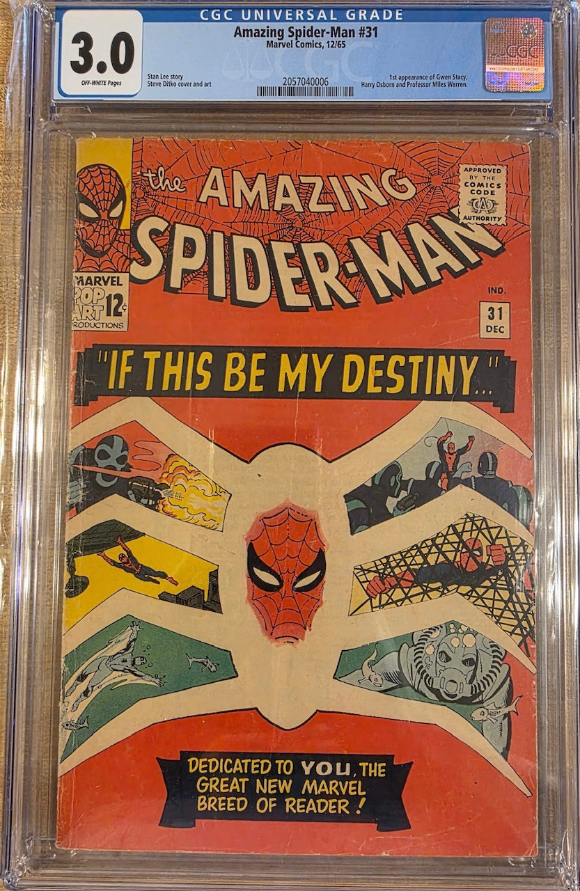 ASM #31 CGC 3.0